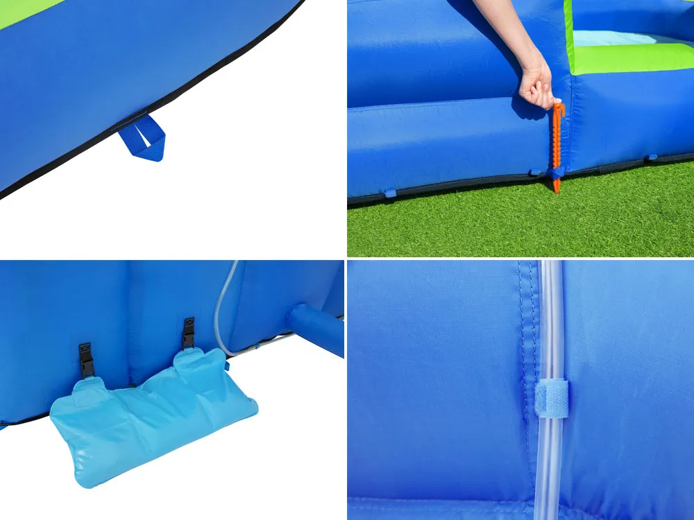 bestway vodeno igralište h2o go 365x320x270cm tobogan i bacač 53408 - slika 9