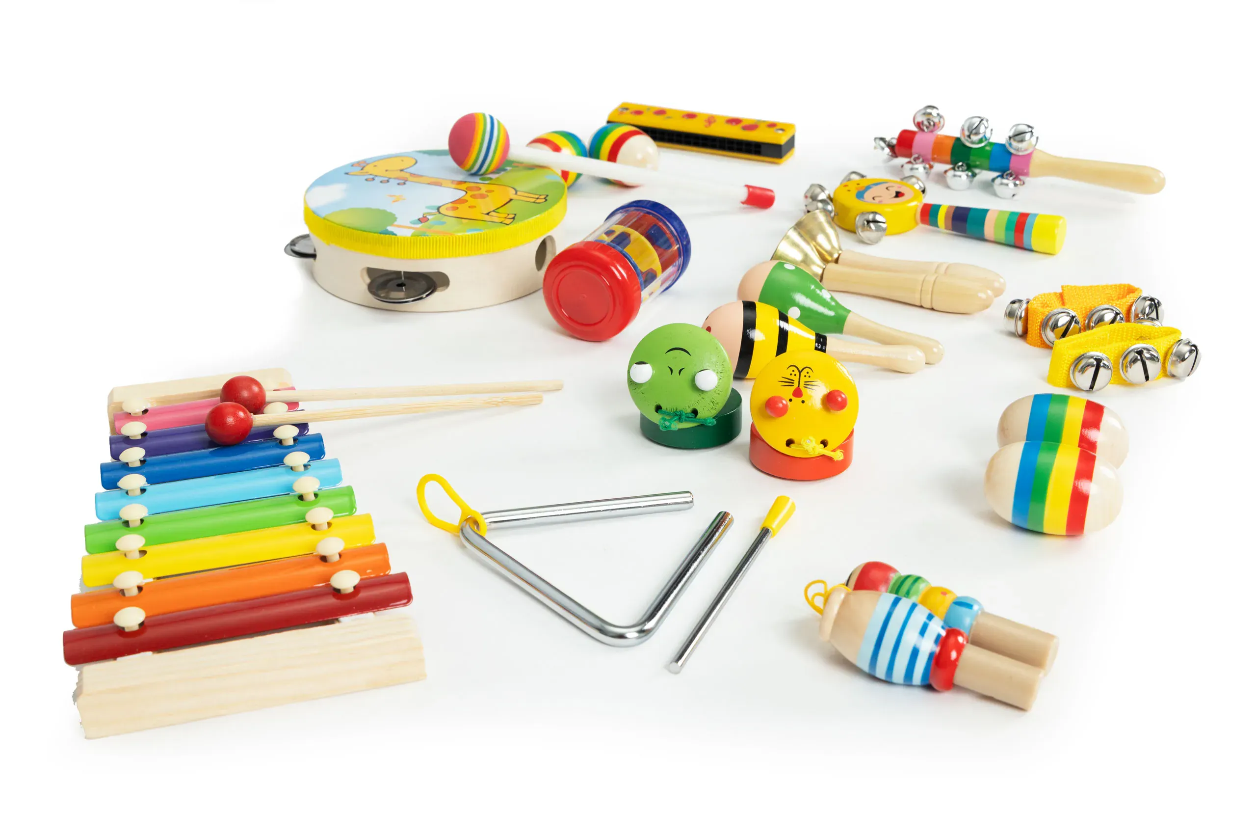 set drvenih glazbenih instrumenta u torbi 14 kom. - slika 2