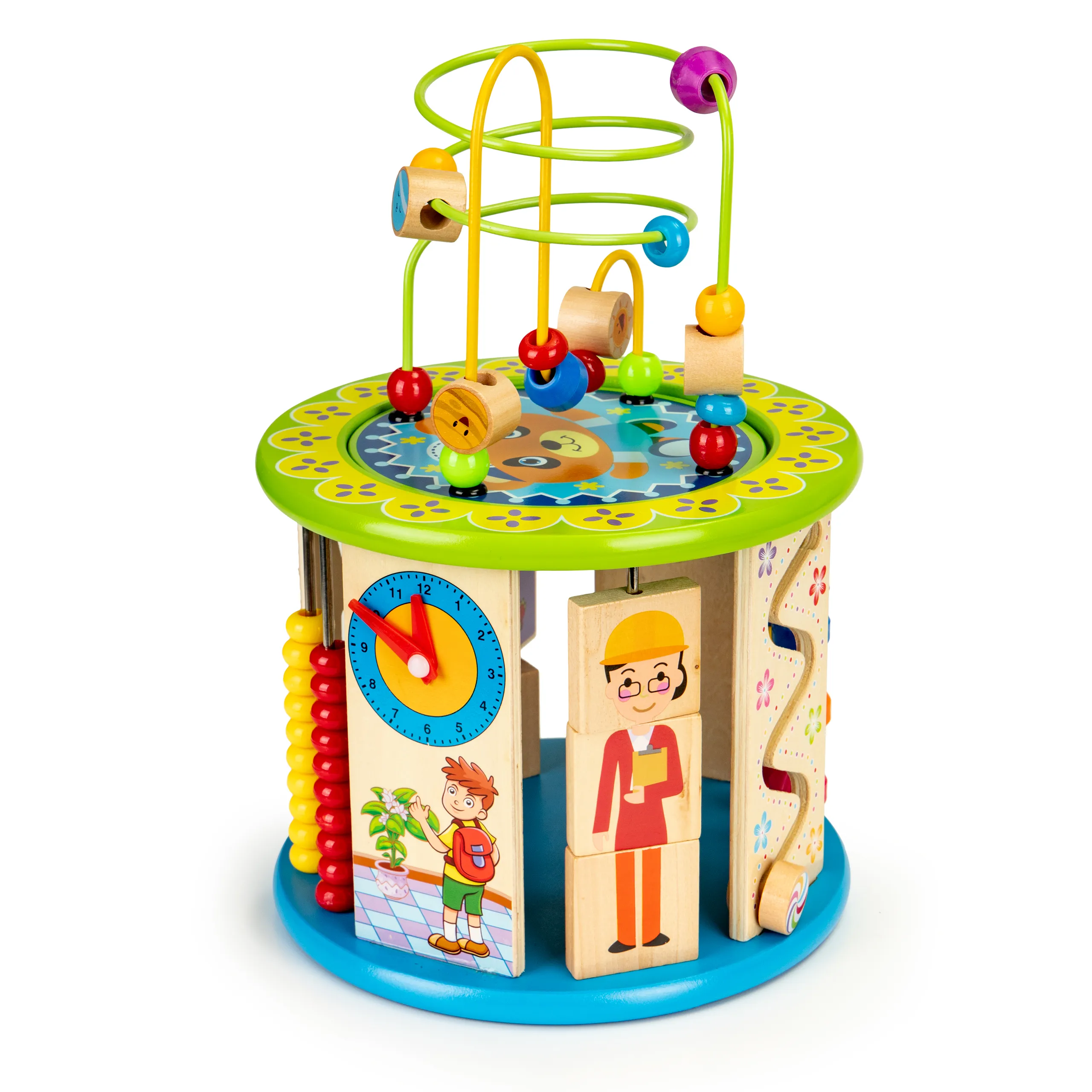 ecotoys drvena edukativna igračka - slika 5