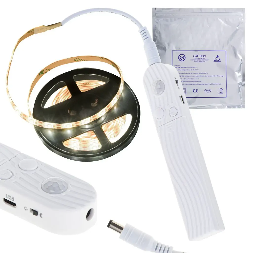 led traka detektor pokreta 2m toplo bijela - slika 2