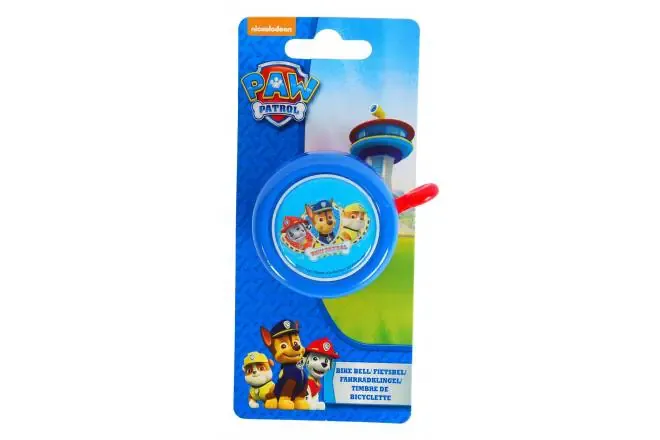 zvono za bicikl paw patrol plavo - slika 2