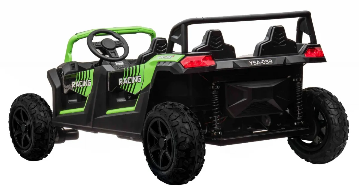 buggy atv racing utv2000, auto na akumulator s 4 sjedala, zeleni - slika 6