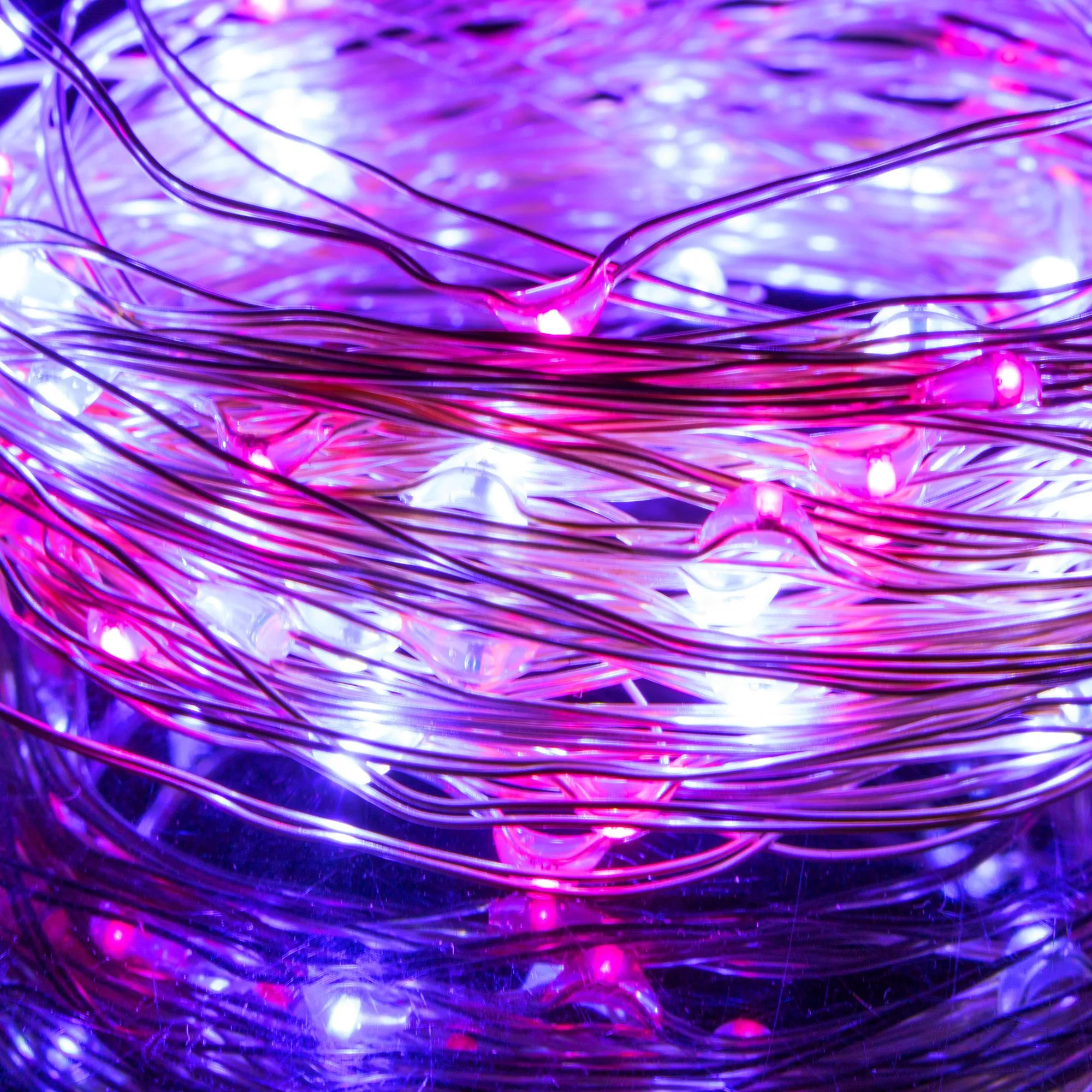 led lampice na baterije, 100 led dioda - slika 4