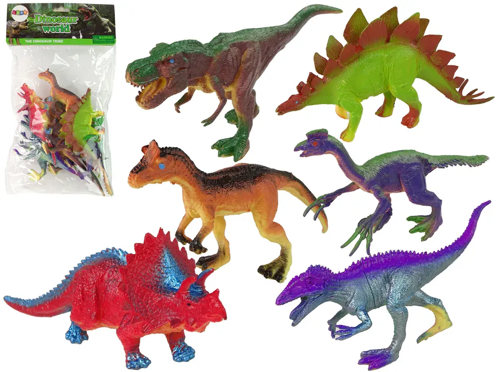 figurice dinosaura u boji 6 komada - slika 2