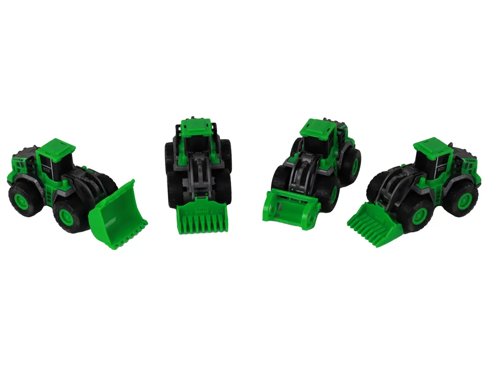 set poljoprivrednih traktora zeleni - slika 6