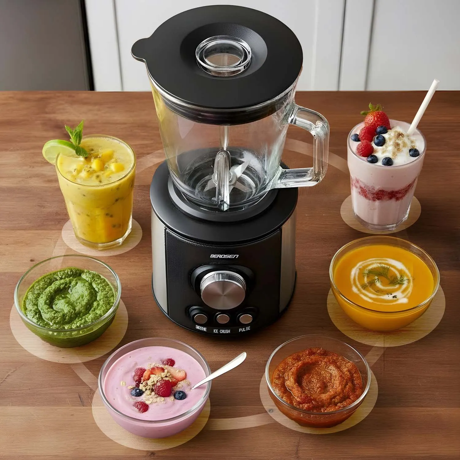 berdsen blender s vrčem, crni 800w - slika 7