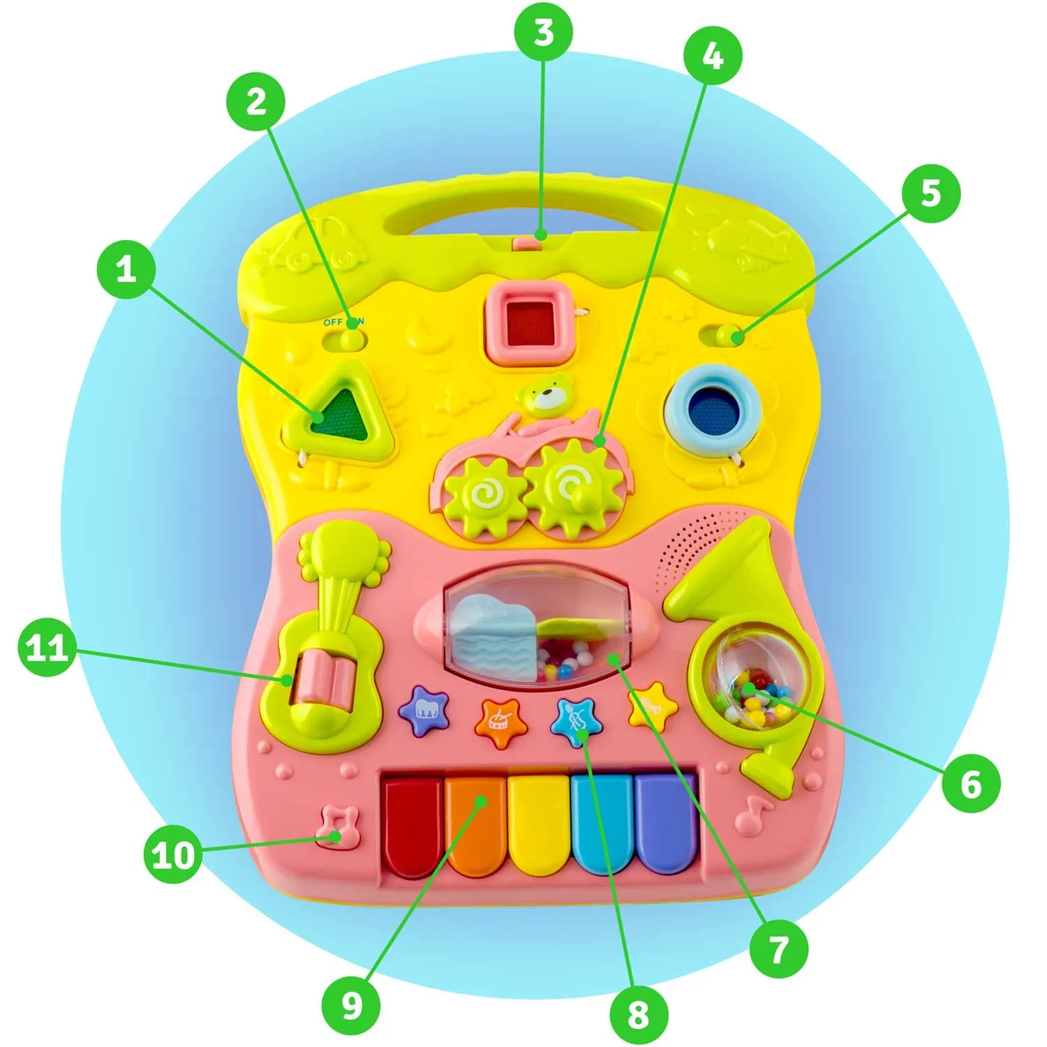 edukativna hodalica s glazbom 2u1 rk-744 ricokids pink - slika 11