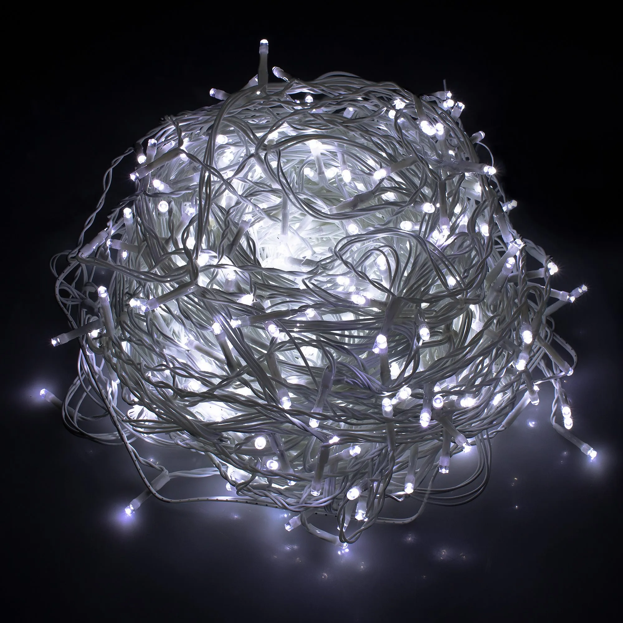 svjetlosna zavjesa u obliku ledenih siga s 500 led lampica - slika 6
