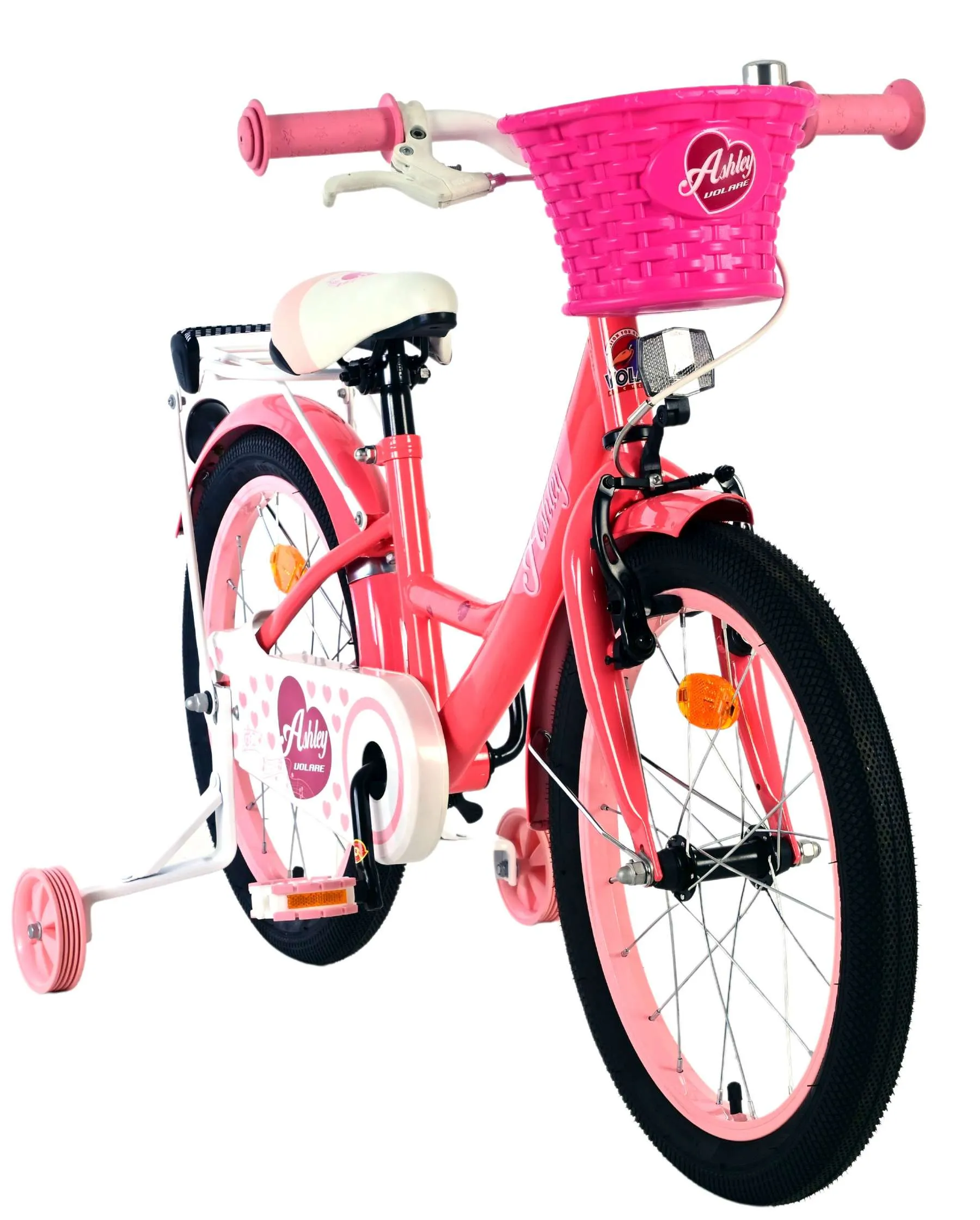 volare dječji bicikl ashley 18″ ružičasto-crvene boje - slika 6