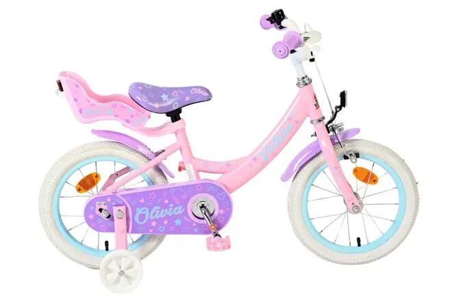 Volare dječji bicikl Olivia 14″ ružičaste boje - Pribislavec