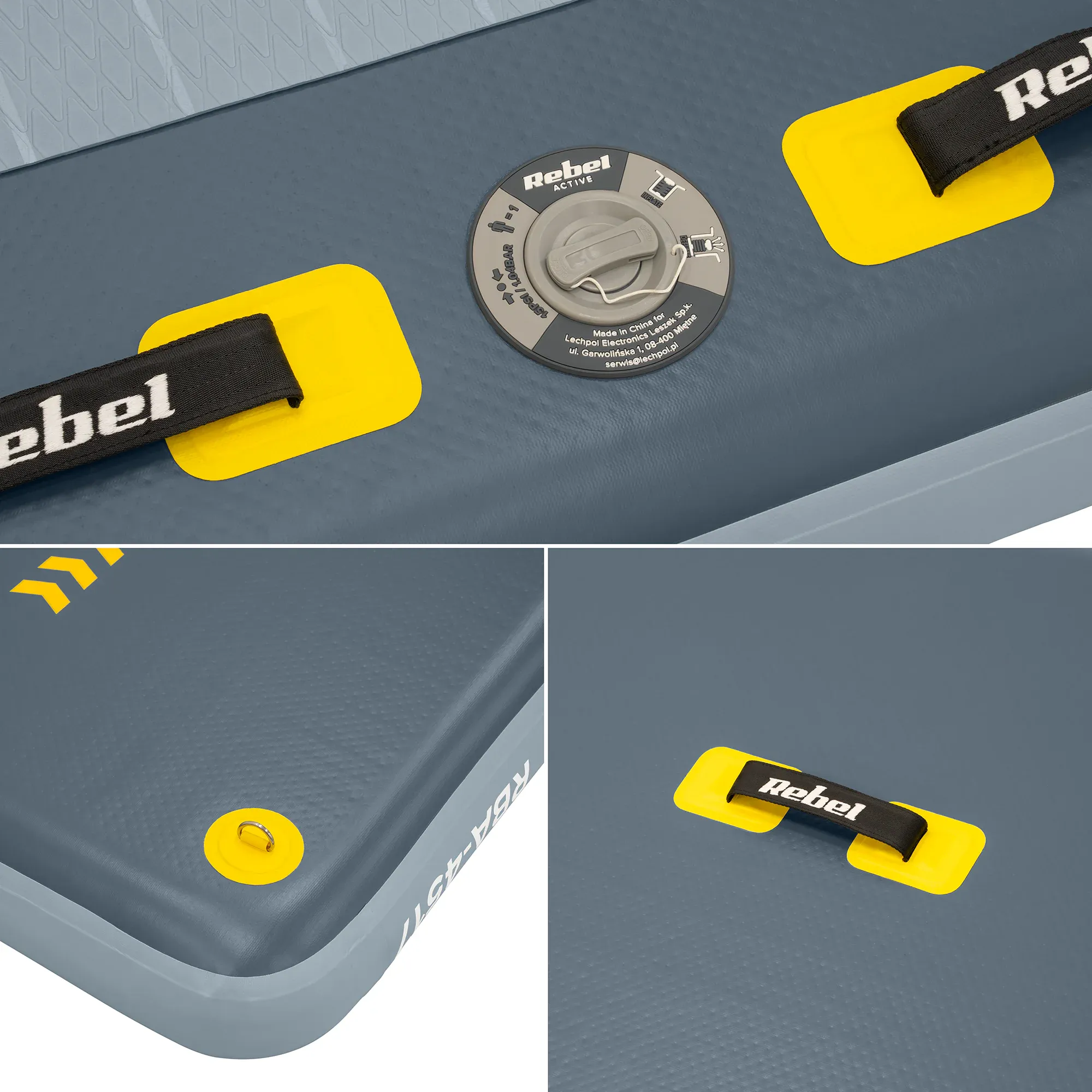 rebel active napuhana vodena platforma 250x89x15 - slika 10