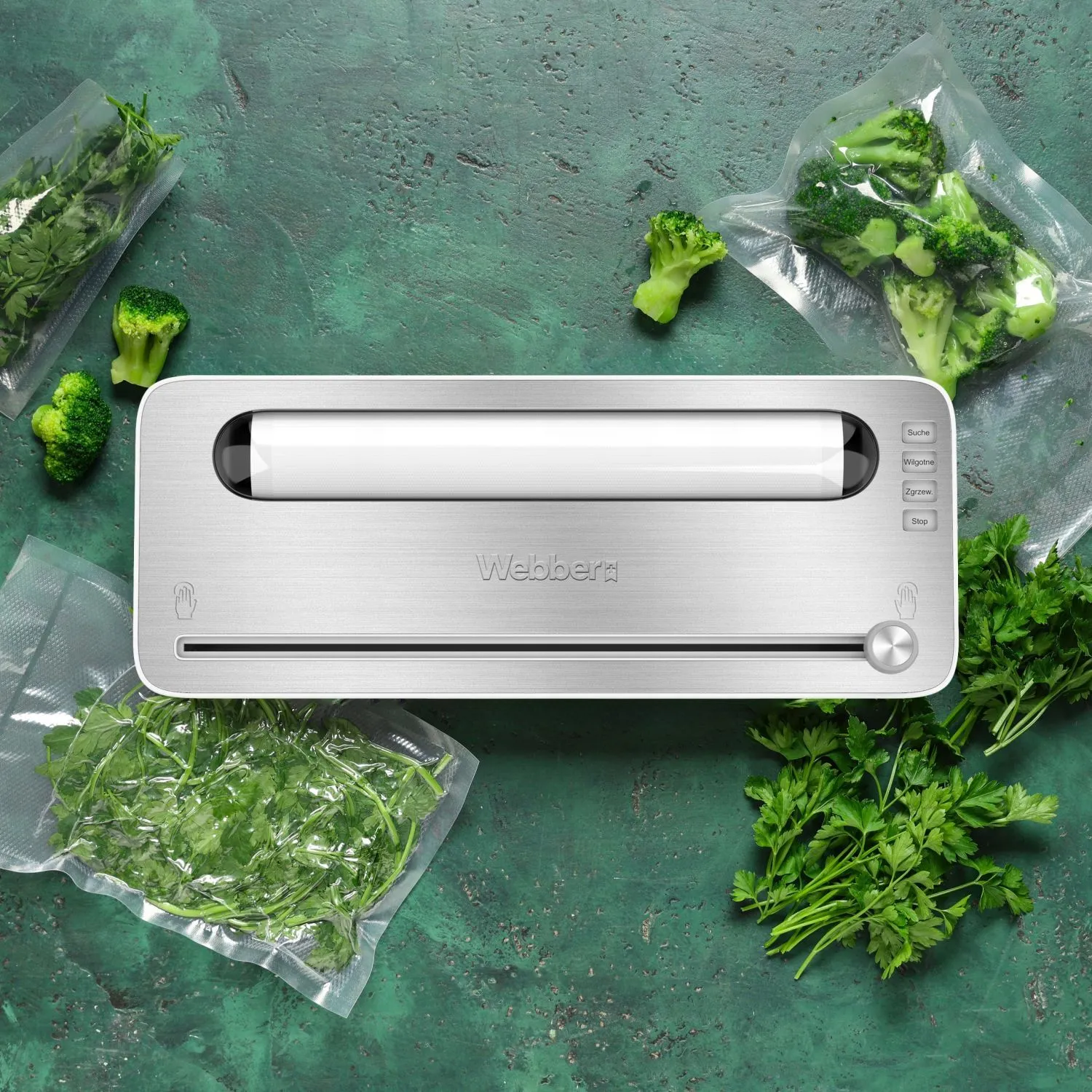 vakuumski zavarivač hrane 120 w – bijeli, s dodacima - slika 7