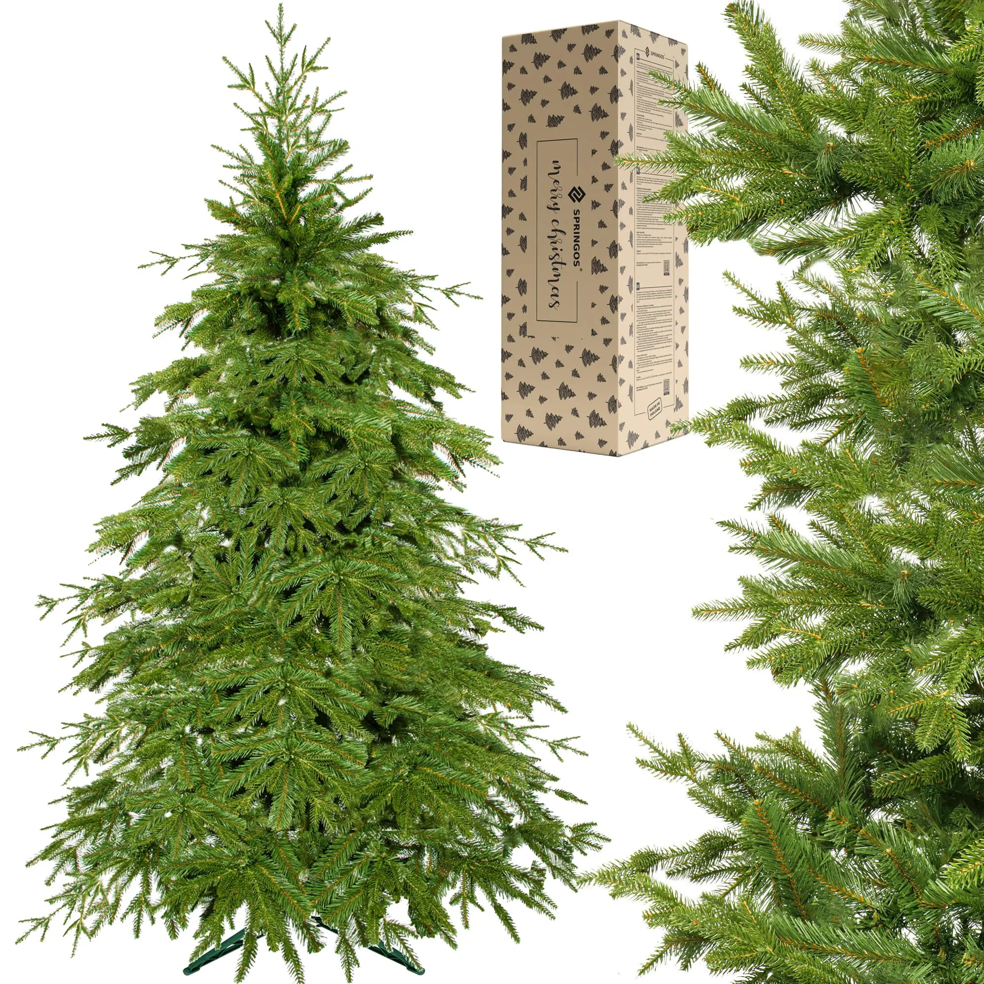 božićno drvce prirodna smreka 180 cm - slika 7
