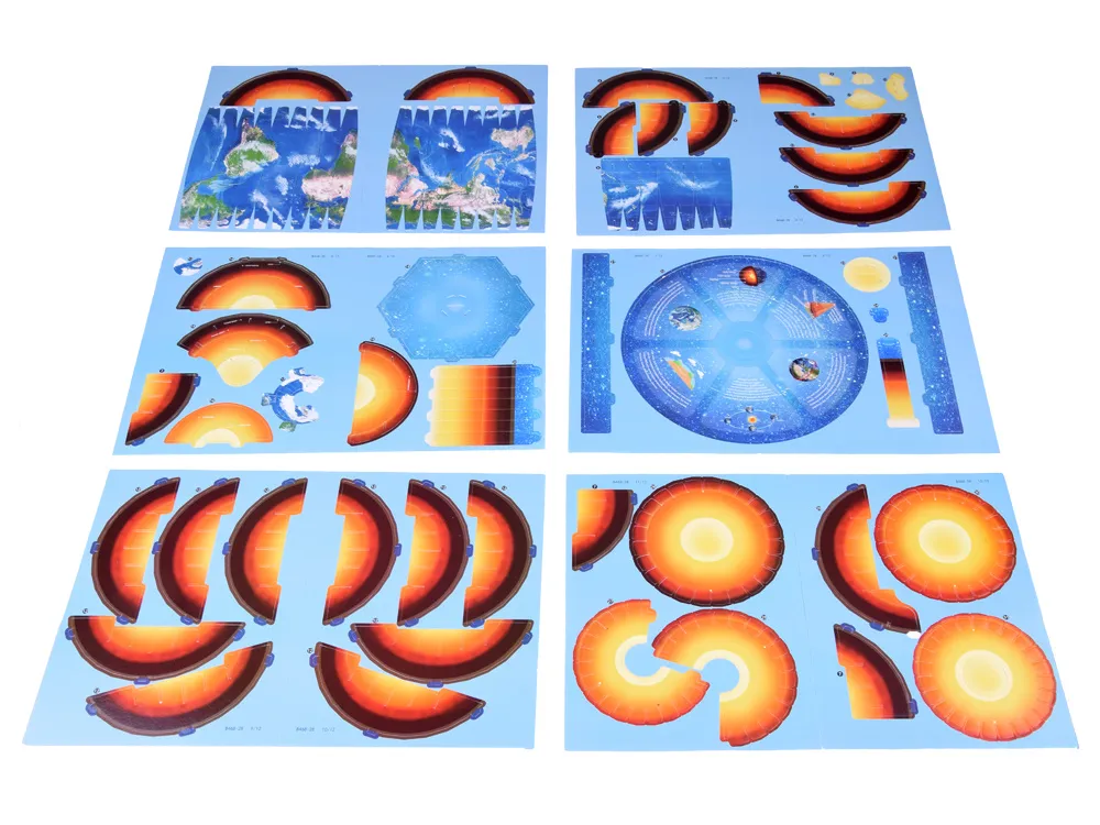 3d puzzle s planetom zemljom 50 kom. - slika 5