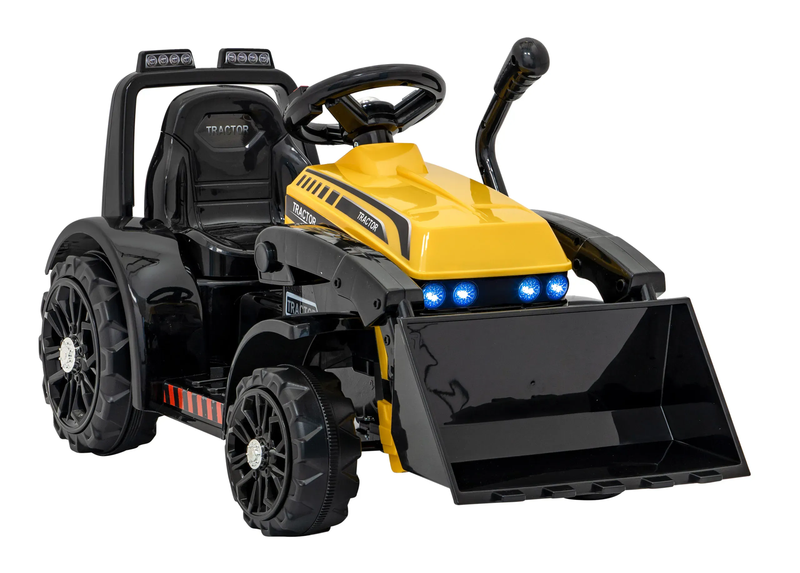 bager/traktor g320 na akumulator, žuti - slika 2