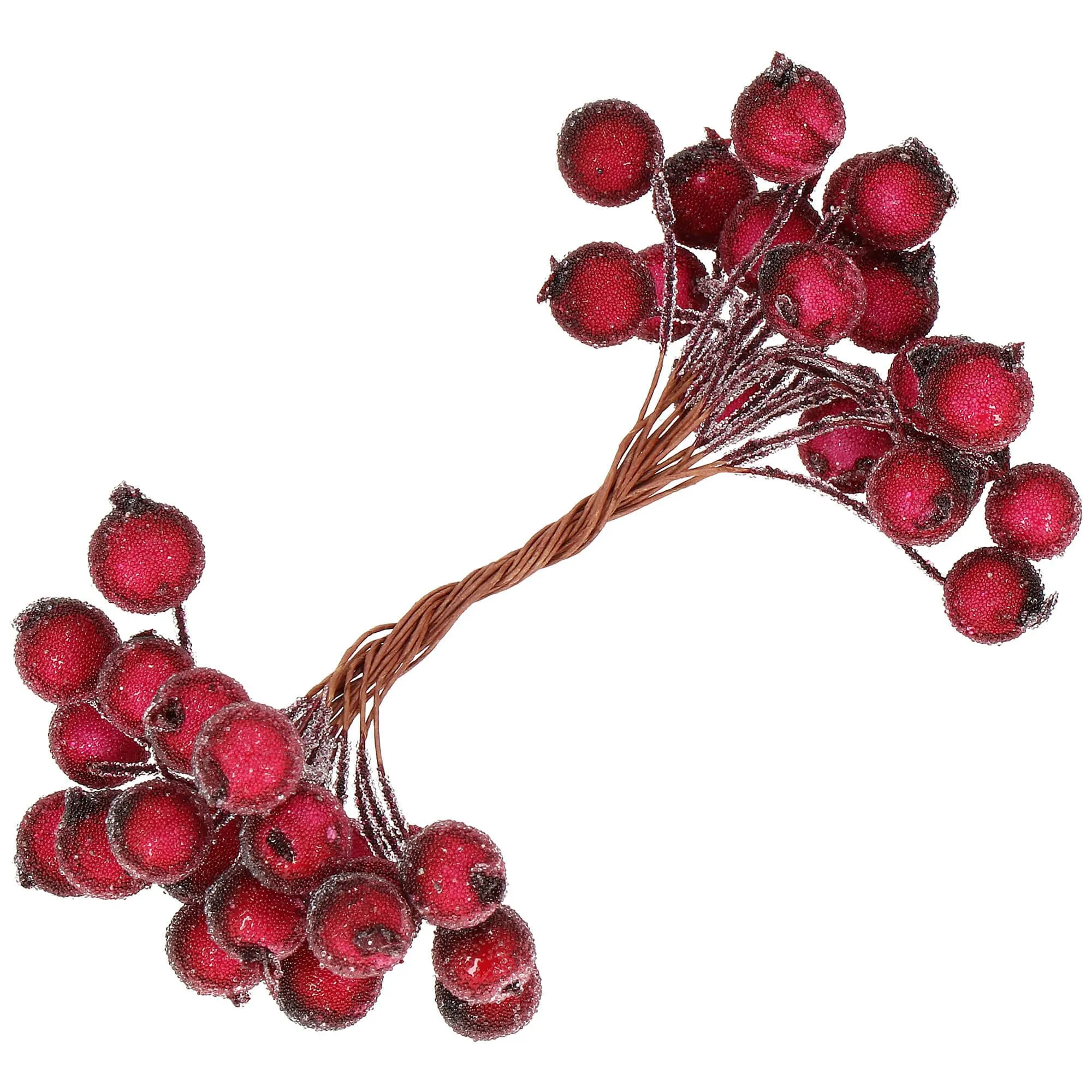 umjetna crvena bobica – promjer 12 mm, duljina 10–11 cm (set od 20 komada) - slika 7