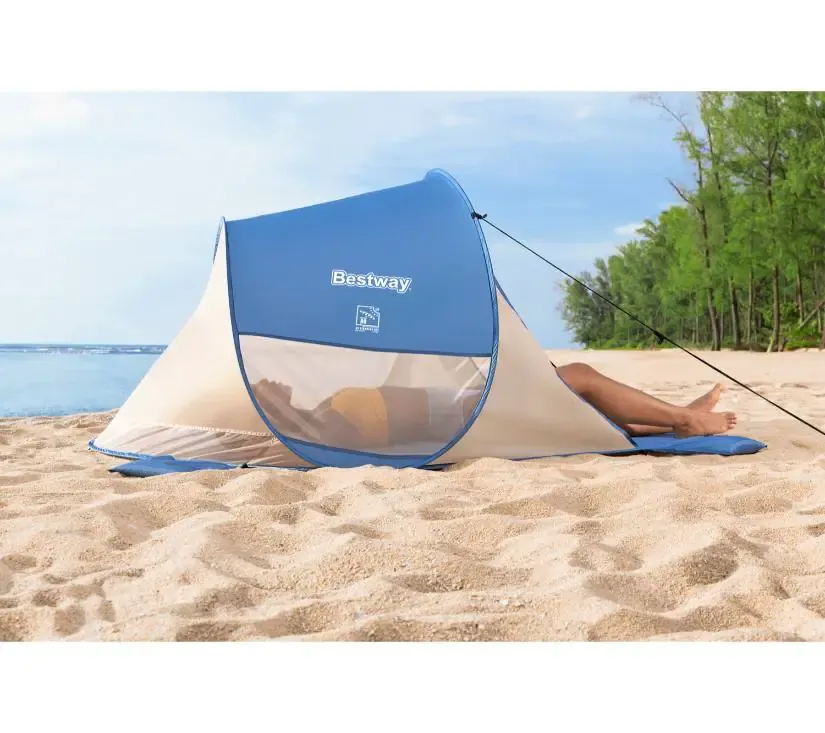 bestway šator za plažu 200x120x90 cm - slika 3
