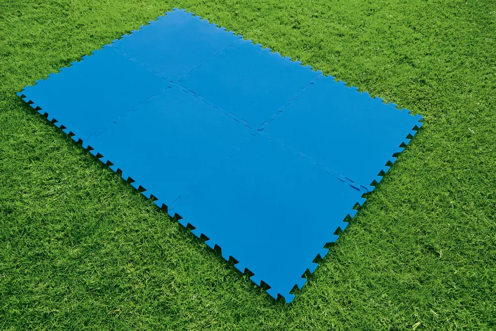 bestway 58220 pjenasta prostirka ispod bazena 50x50cm plava - slika 7