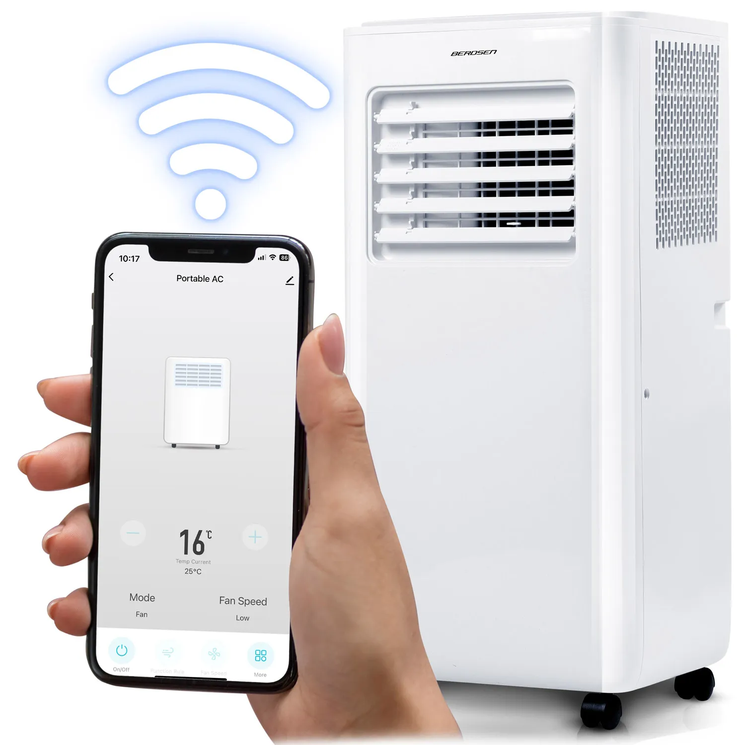 prijenosni klima uređaj berdsen bd-580 10000 btu - slika 7