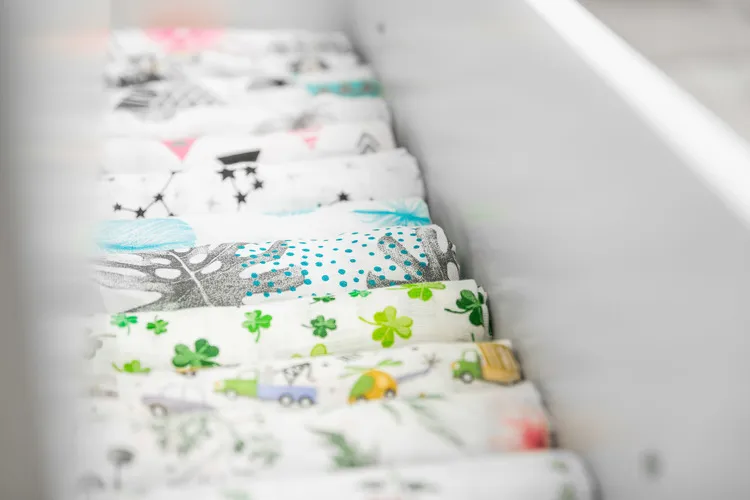sensillo muslin pelena 70x80cm roza - slika 8