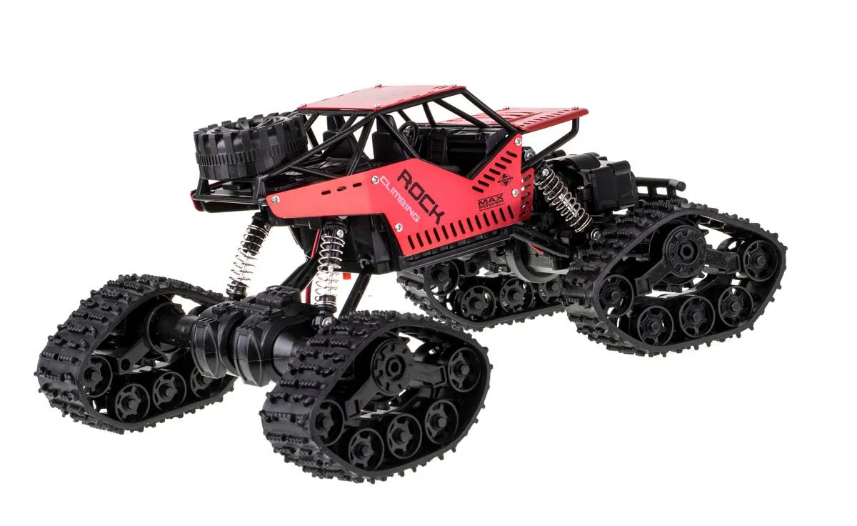 rc rock crawler 4x4 lhc012 automobil na daljinski 2in1 crveni - slika 7