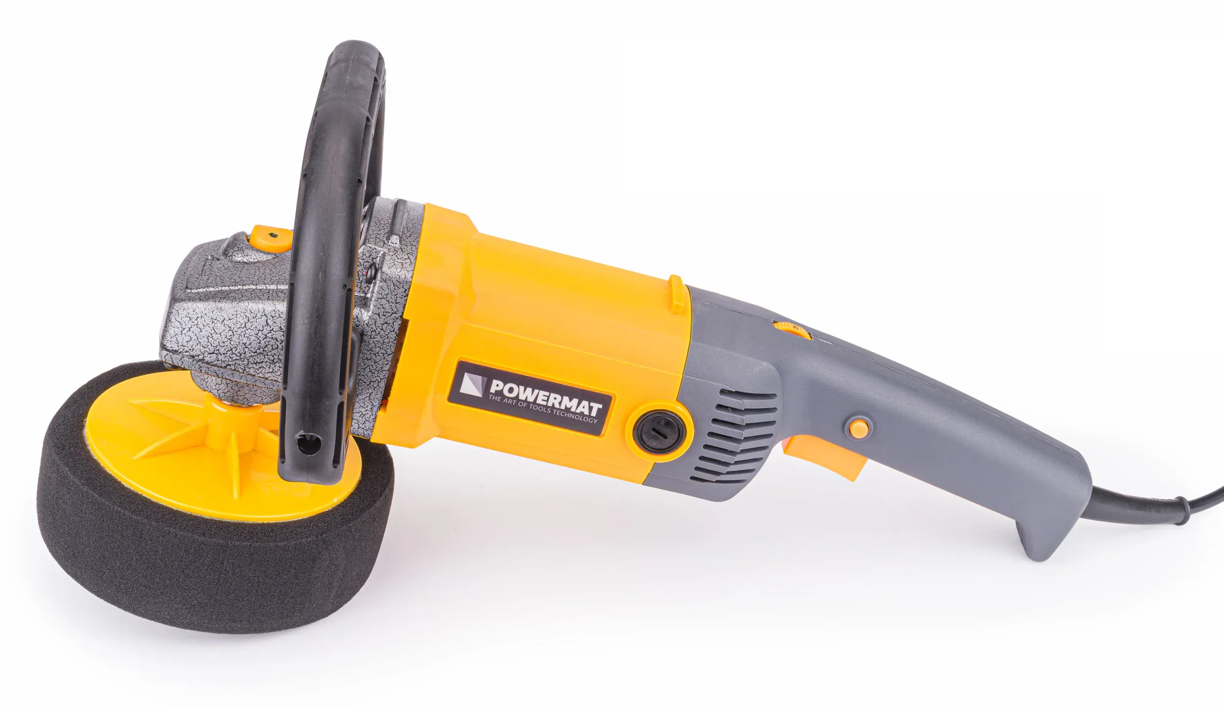powermat polirka za automobil 2600w + spužve + pribor - slika 8