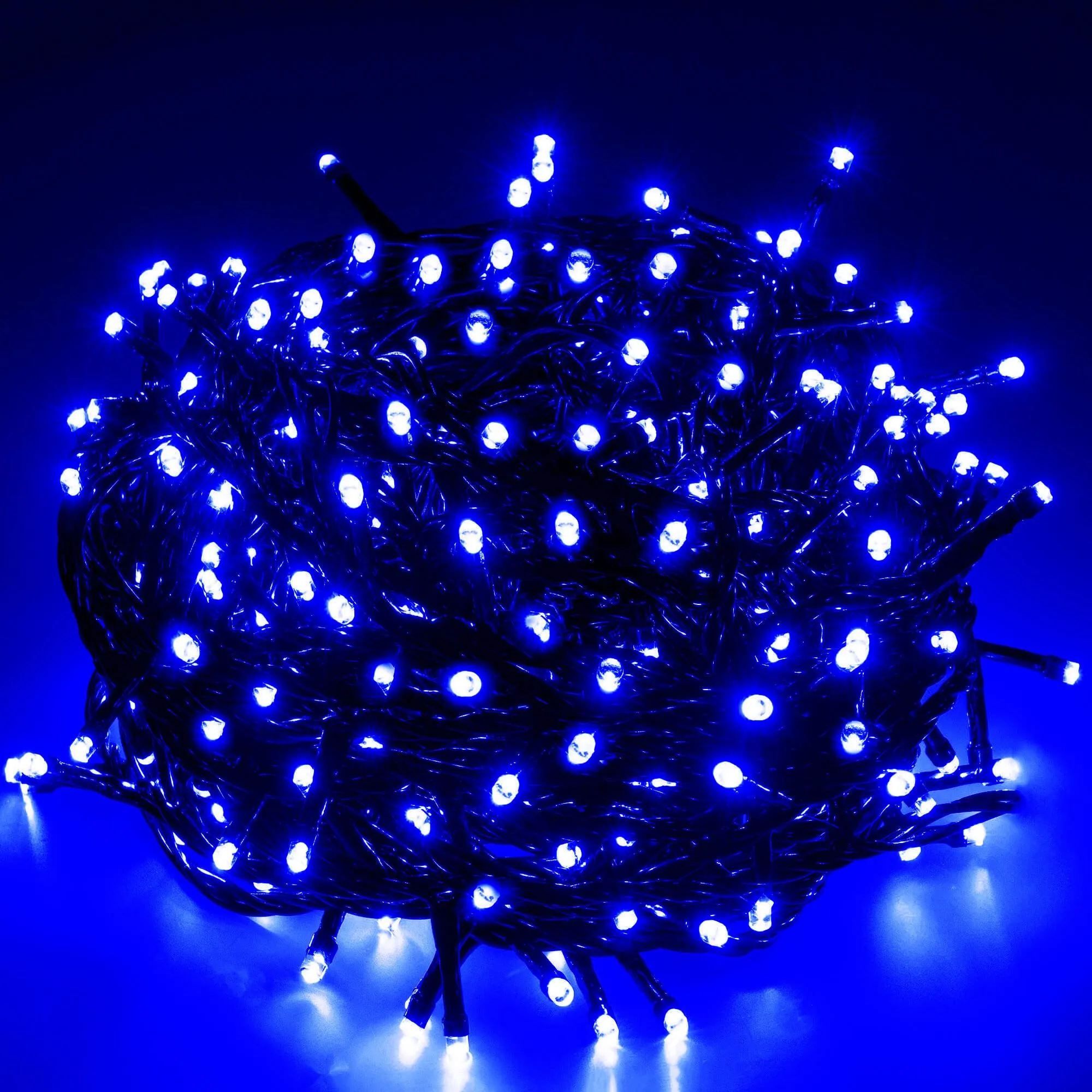 springos set božićnih lampica, 300 led,19,5 m , plava - slika 6