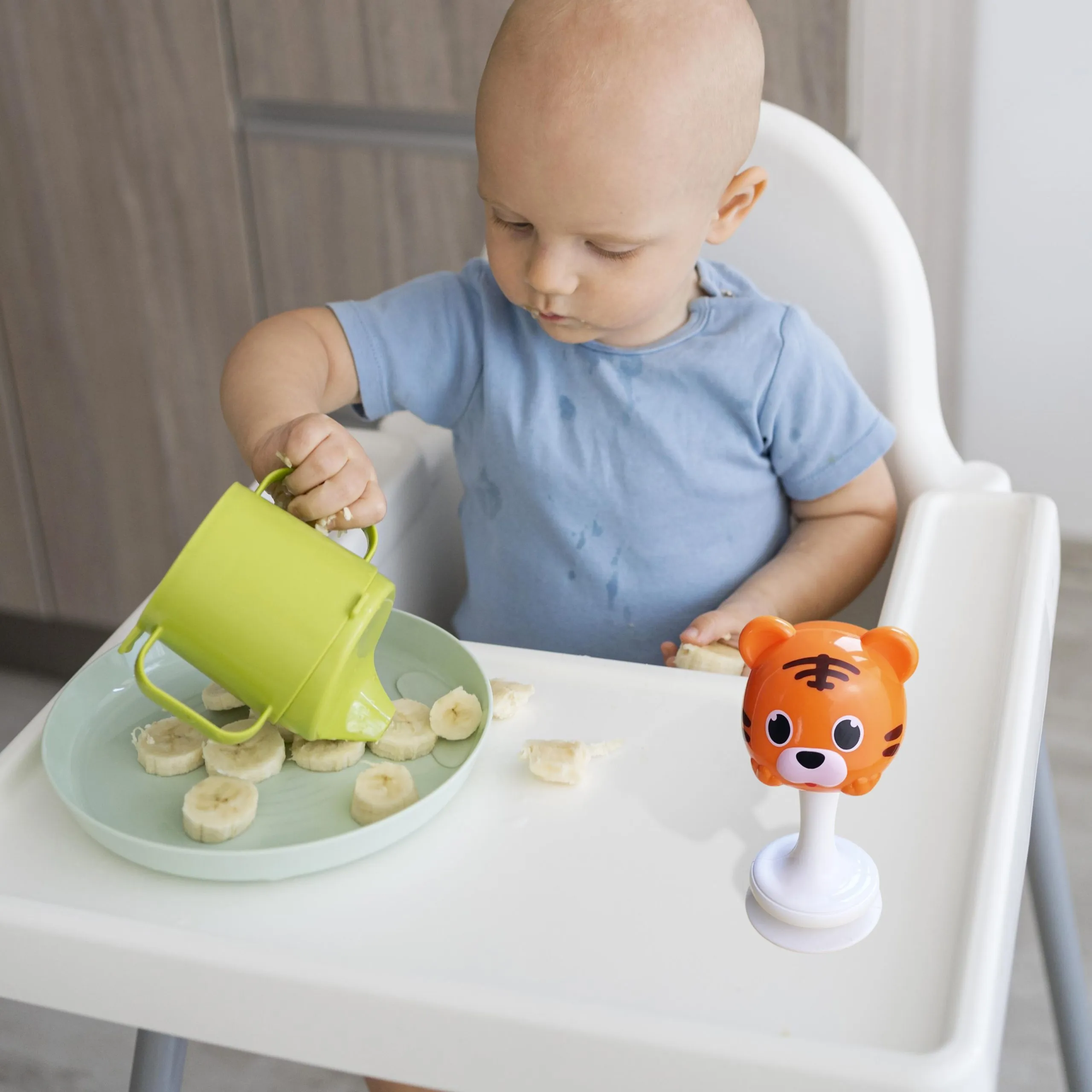 woopie zvečka za bebe - žuta žirafa 0m+ - slika 8