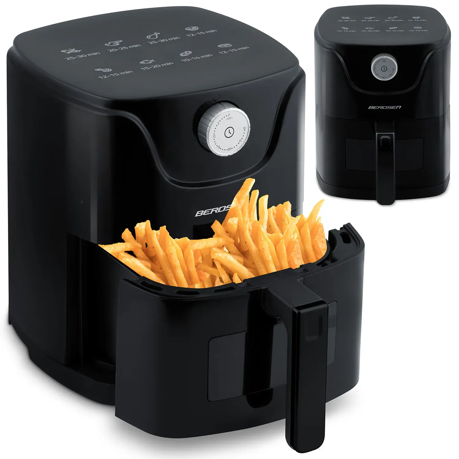 berdsen friteza na vrući zrak bd-654 crna 2,5 l - slika 2