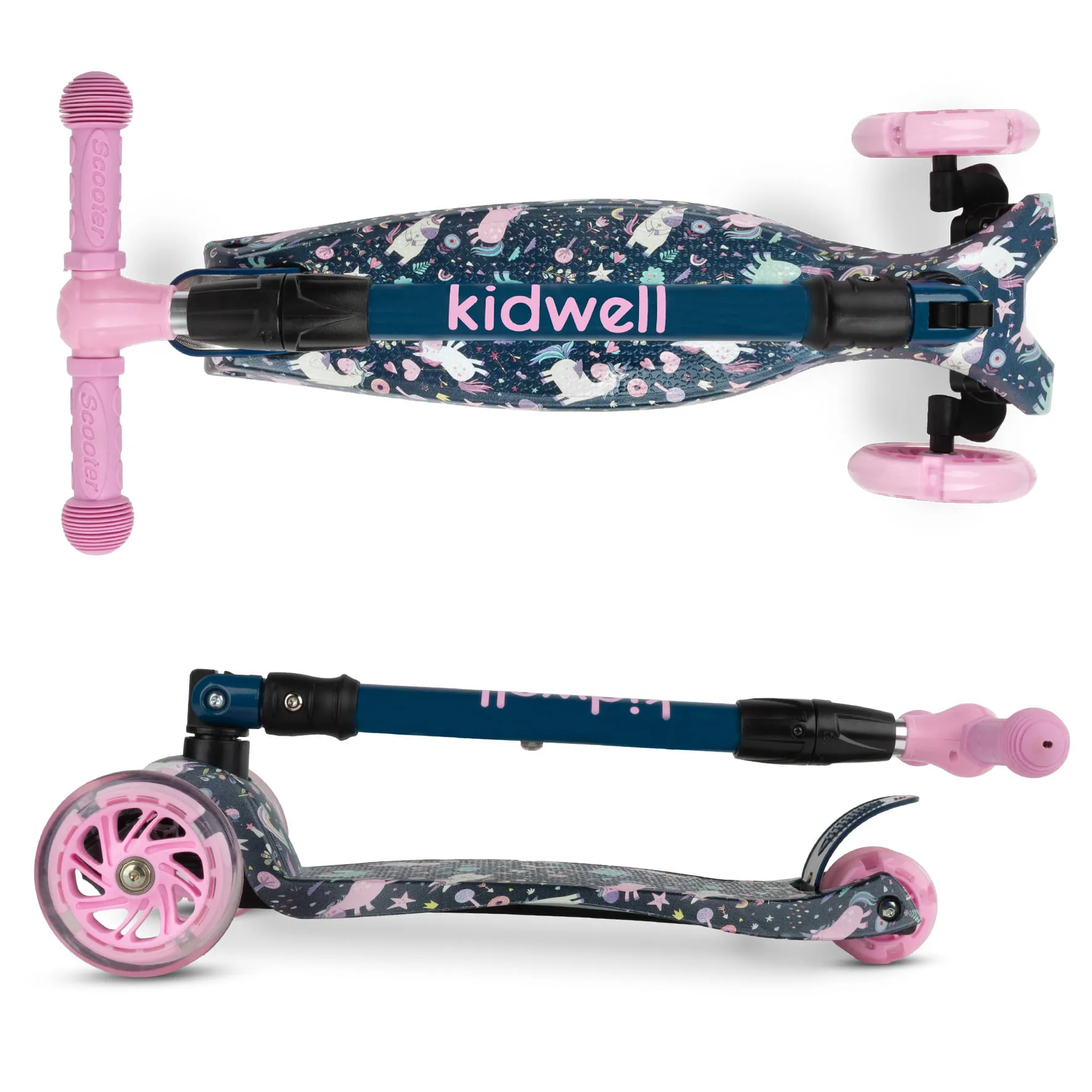 kidwell vento romobil s led kotačima - slika 3