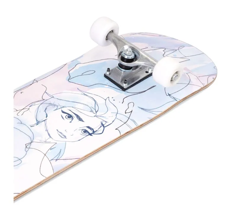 seven dječji drveni skateboard frozen - slika 3