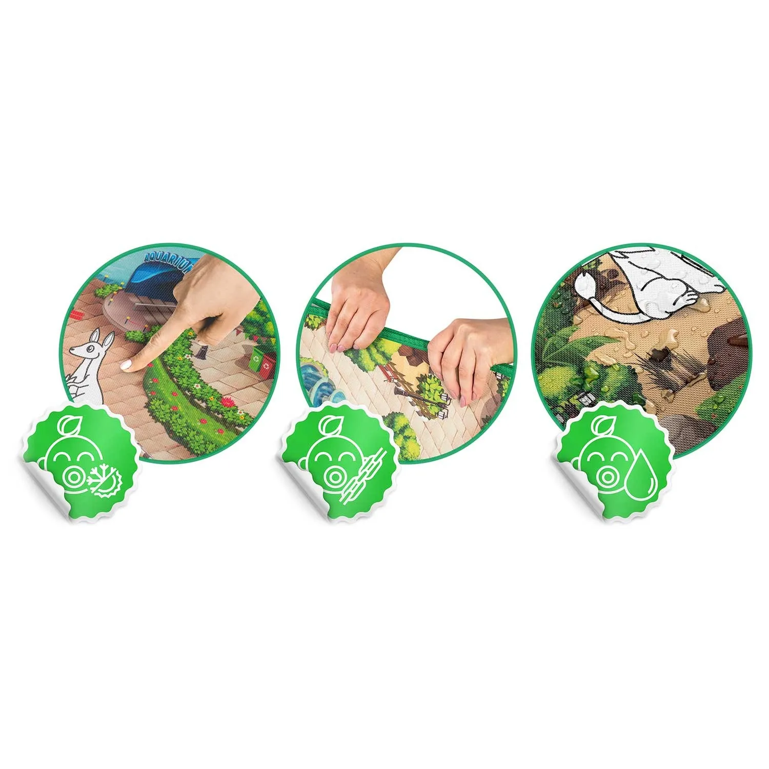 ricokids xxl podloga za bojanje + flomasteri gratis 200 x 120 x 0,3 cm - slika 11