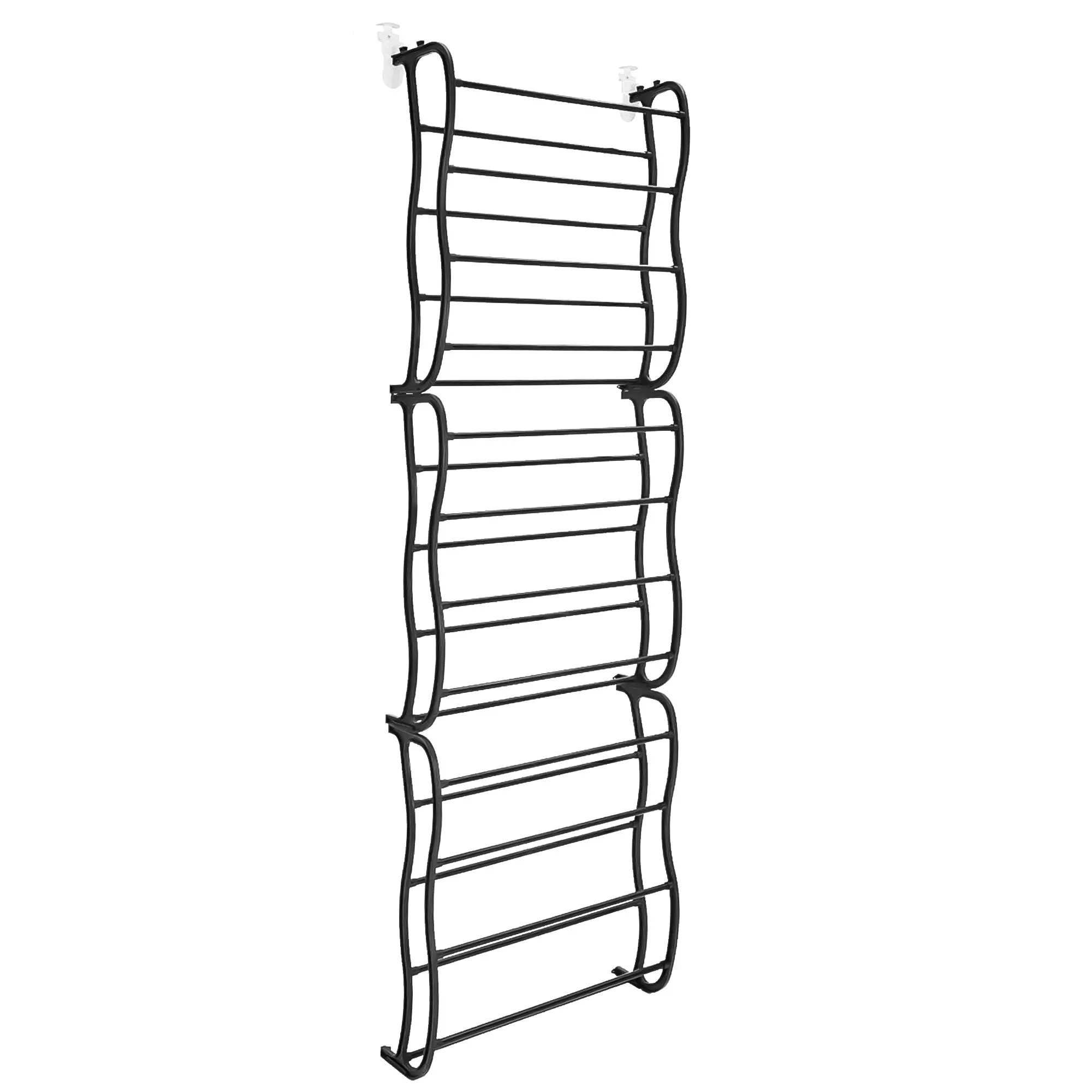 modernhome metalni organizator za cipele - crni - slika 4