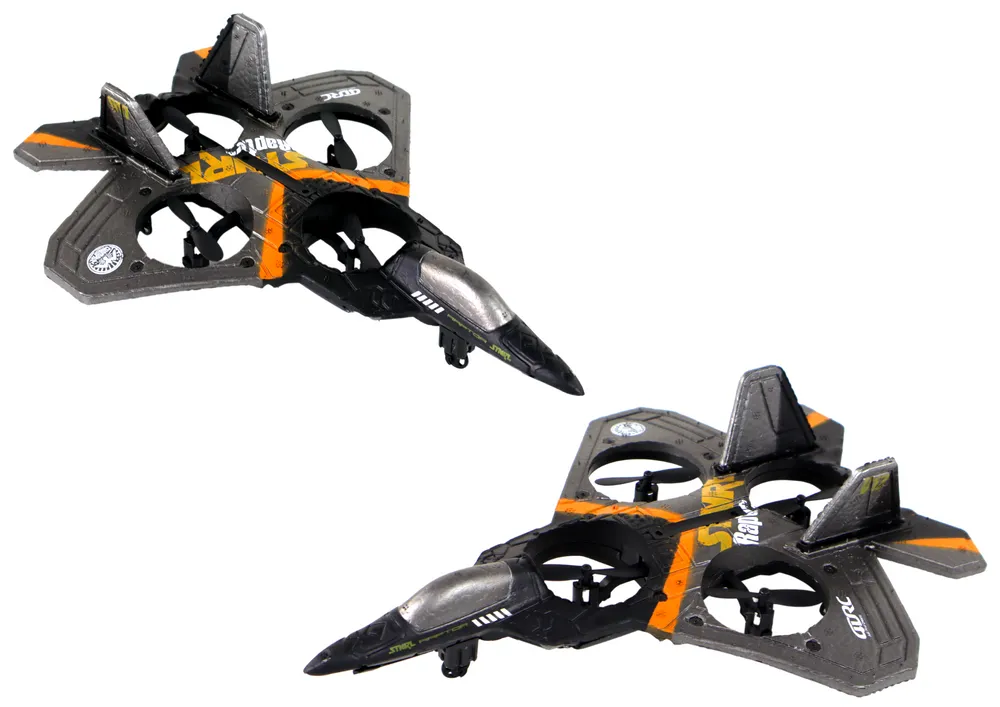 rc borbeni avion srebrni - slika 5