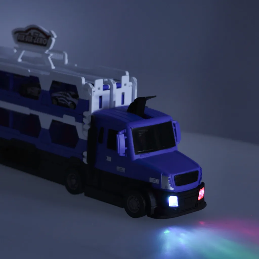 kamion transporter auta xxl - plavi - slika 7