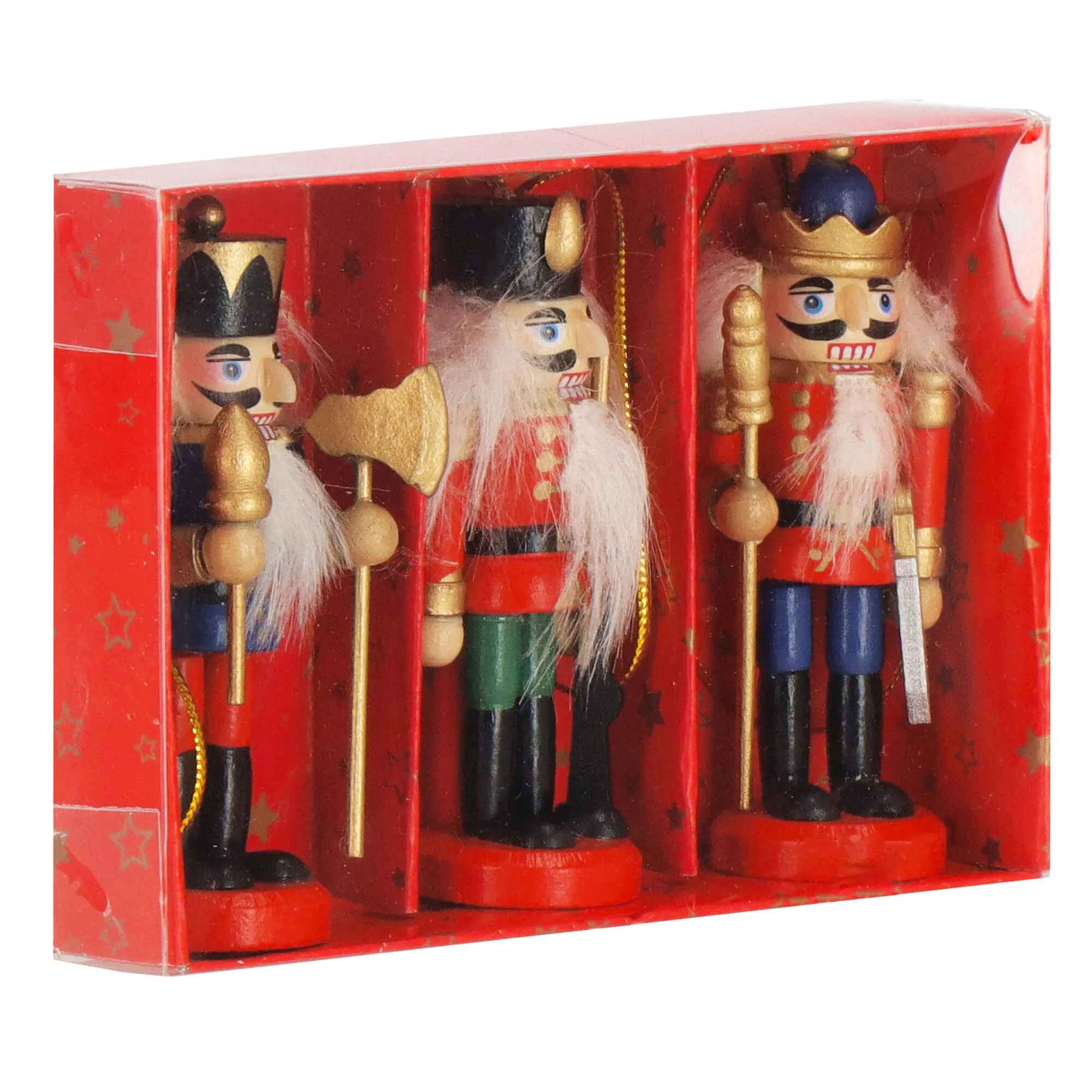 božićni ukrasi orašar – set od 3 komada (8 cm) - slika 10