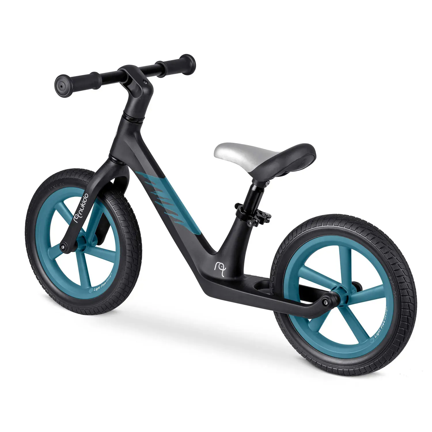 nukido light flee bicikl bez pedala, crni - slika 4