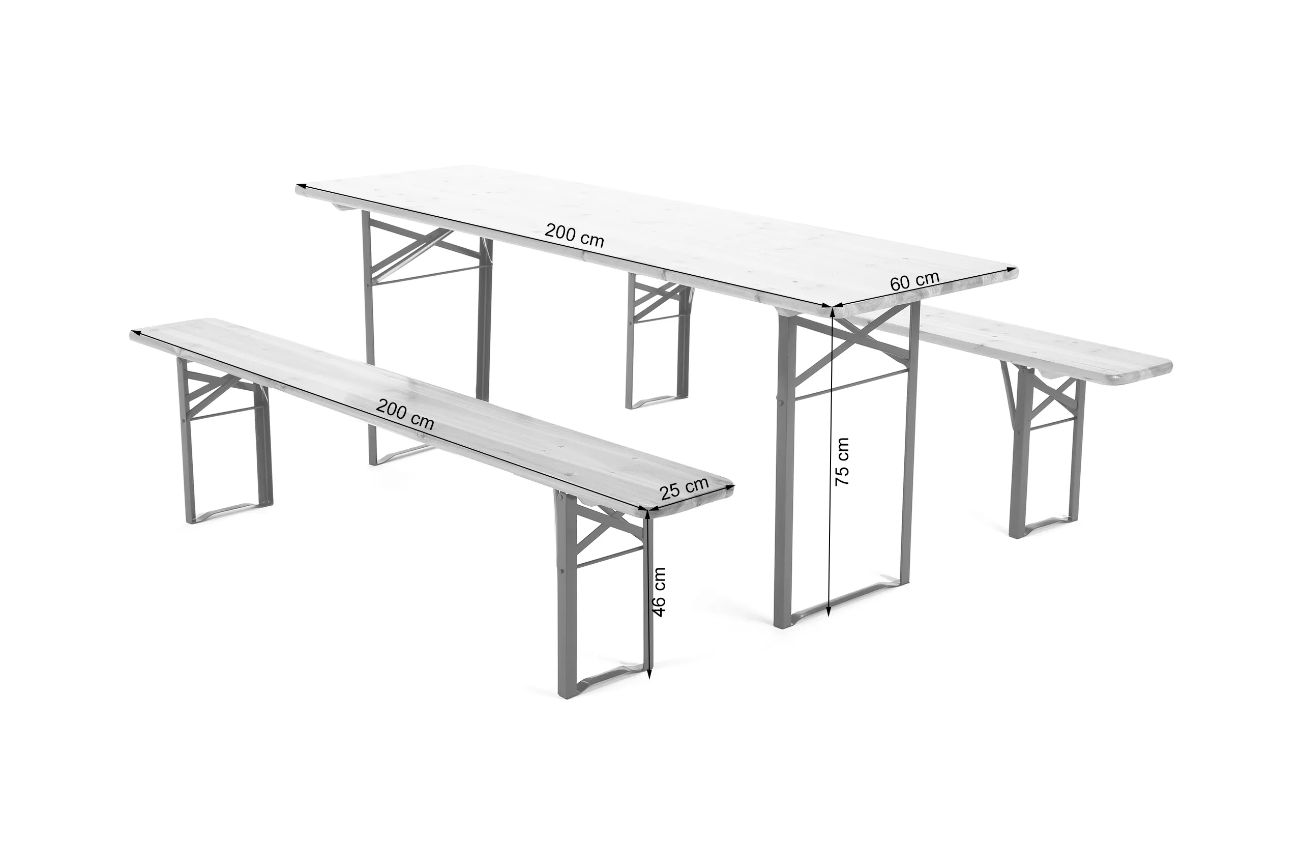 vrtni set 200 cm - slika 10