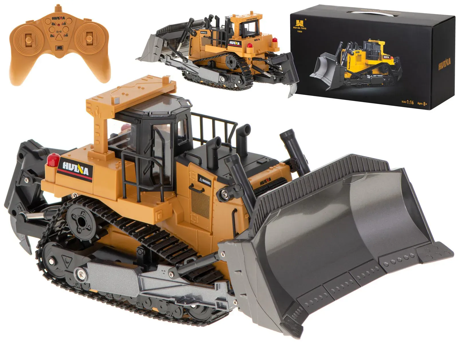 buldožer na daljinski rc h-toys 1554 2.4ghz 1:16 - slika 2