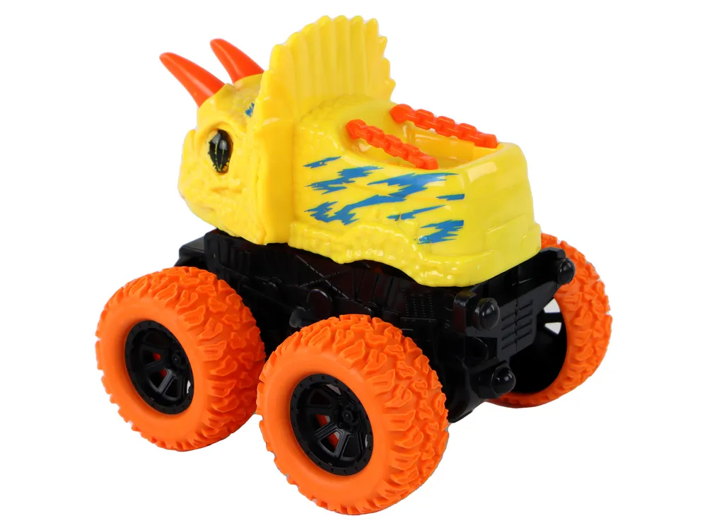 triceratops autić na frikcijski pogon žuti - slika 4