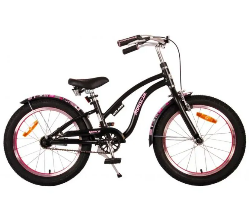 dječji bicikl volare miracle 18" crni - slika 2