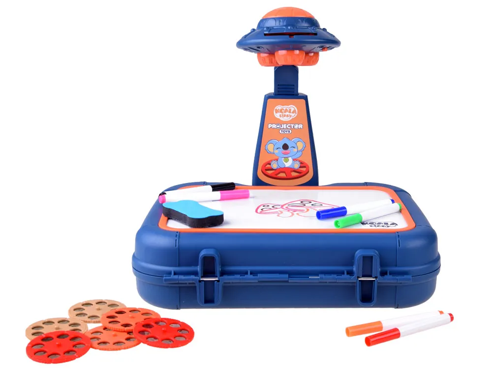 projektor za crtanje u koferu tamnoplavi - slika 3