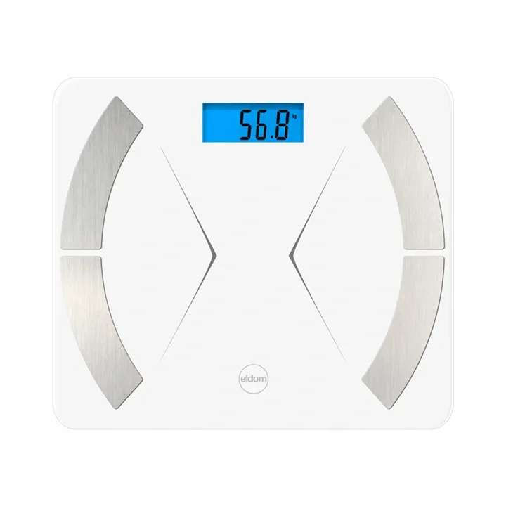 pametna bluetooth kupaonska vaga eldom two500 bijela - slika 2