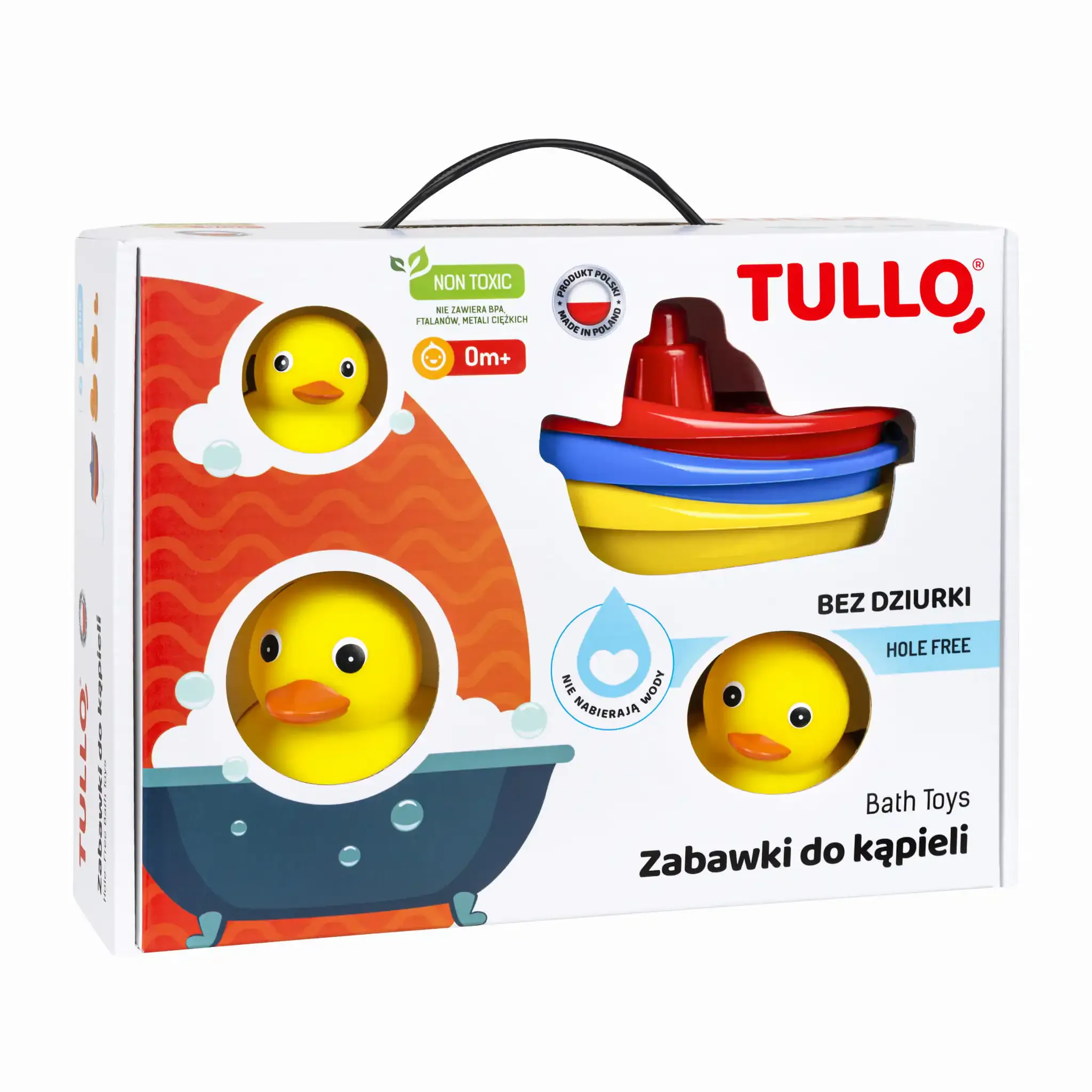 tullo set patkica za kupanje bez rupa s čamcima 6kom. - slika 2