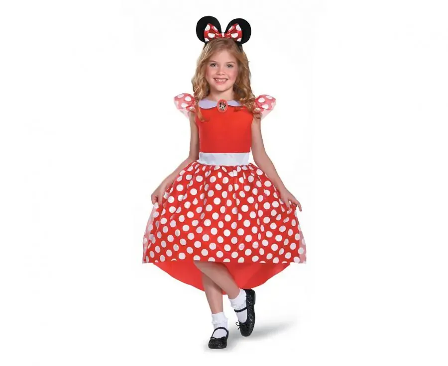 kostim za maškare crveni minnie classic - minnie mouse , vel. m - slika 2