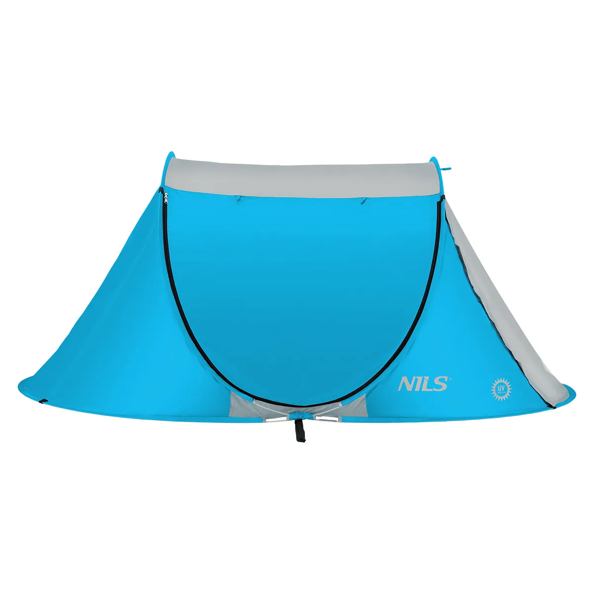 plavi šator za plažu 220x120x95cm nils camp - slika 6
