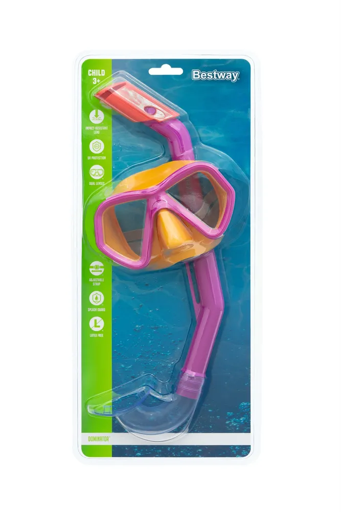 bestway 24023 ronilački set rozi - slika 9