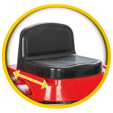 woopie traktor na pedale - gotrac crveni - slika 8