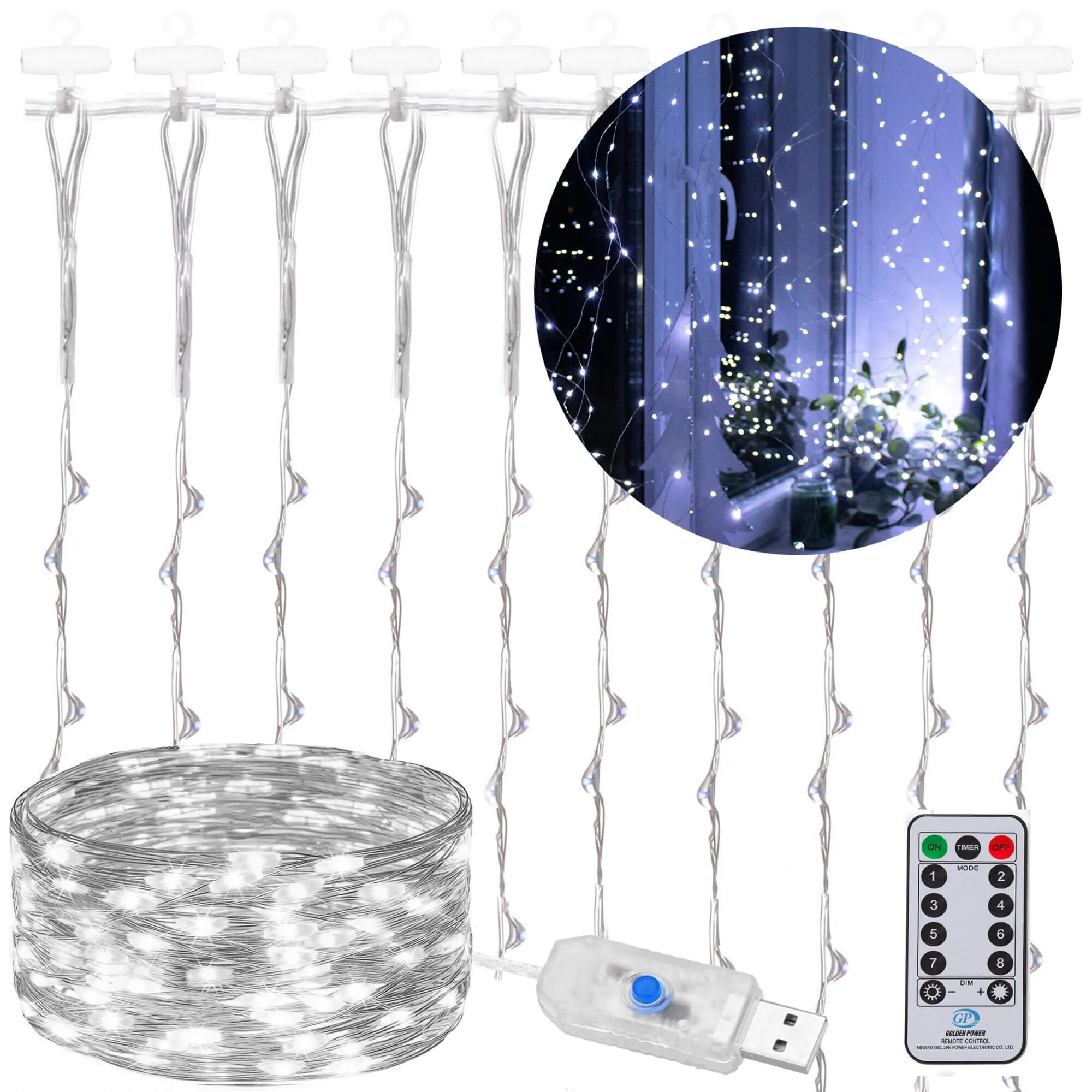 žičane lampice s 200 led dioda - slika 12