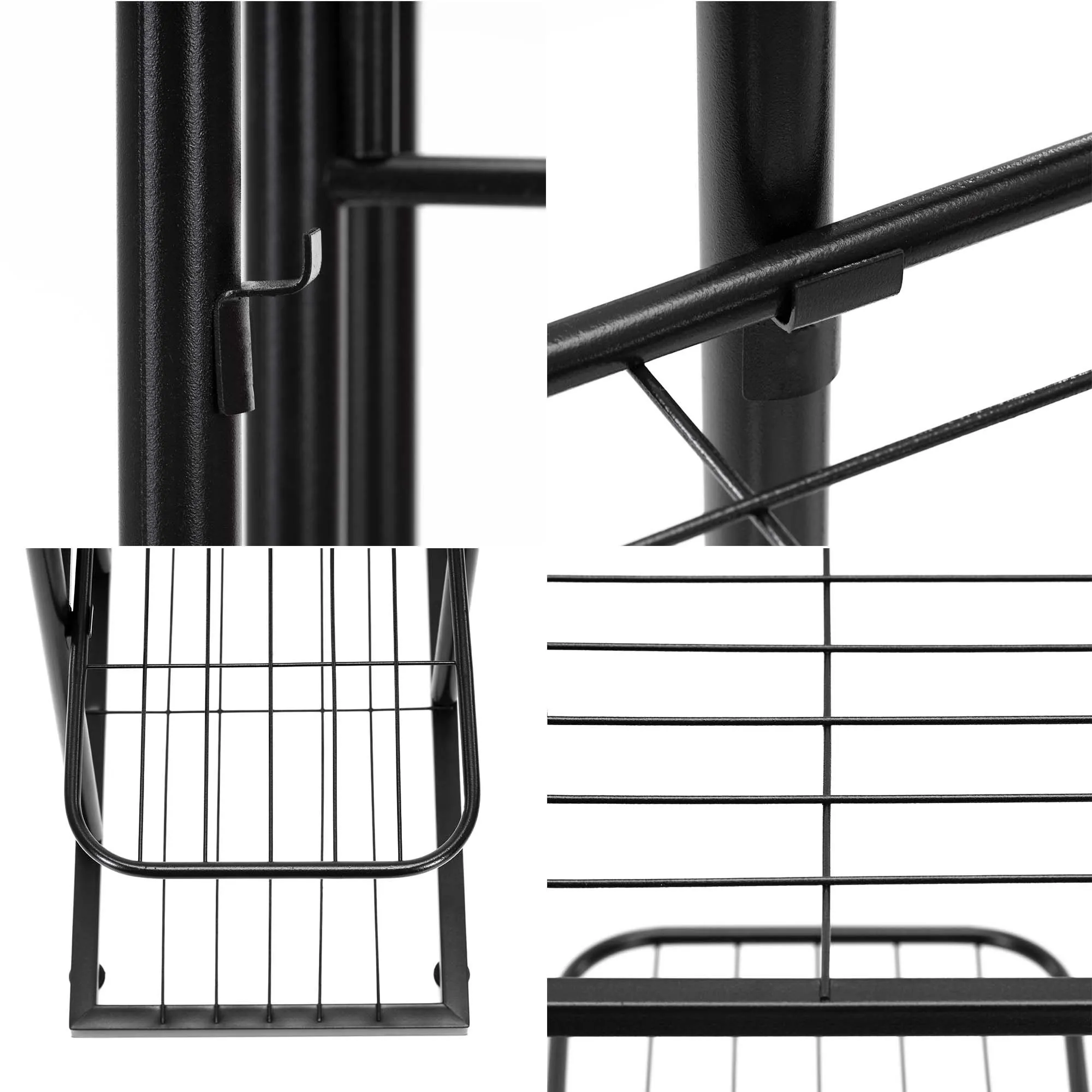 metalni stalak za cvijeće 105 x 44,5 x 22,5 cm - slika 9